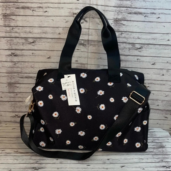 Alice + Olivia Weekend Daisy Printed Duffel Bag​​​​​​​​ - Picture 1 of 5